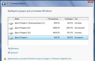 Установка Windows на виртуальный жесткий диск (VHD) Как установить операционную систему на виртуальный диск